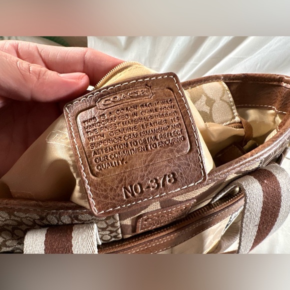 Coach Patchwork Vintage Brown Shoulder Bag Set Of 3 Rough Condition Y2K 90s 2000 - Picture 11 of 16